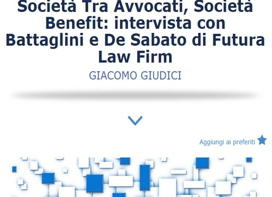 Intervista per 4CLegal