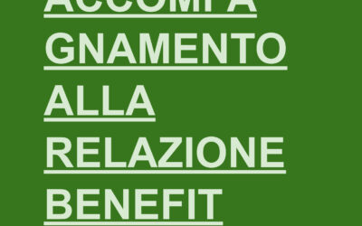 Accompagnamento alle Relazione Benefit