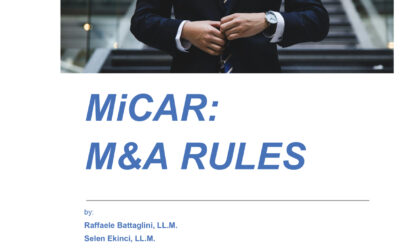 MiCAR: regole per le operazioni M&A